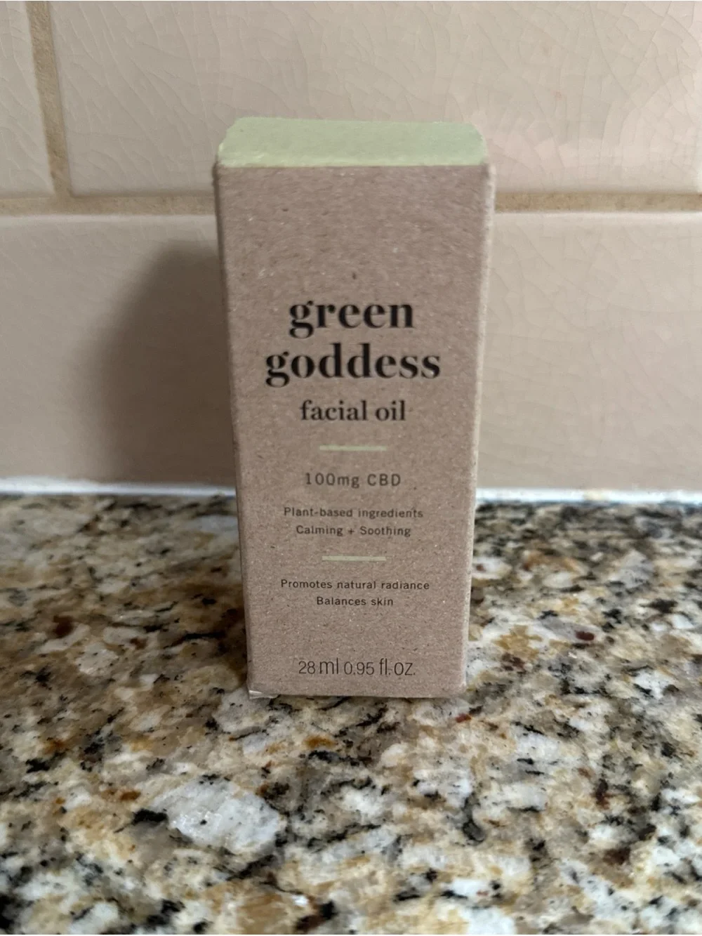 Green Goddess Facial Oil, NIB, discontinued